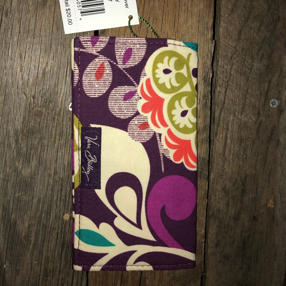 Vera Bradley checkbook cover